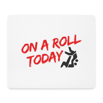 BJJ Jiu Jitsu - Mousepad (Querformat) - Weiß - Vorne