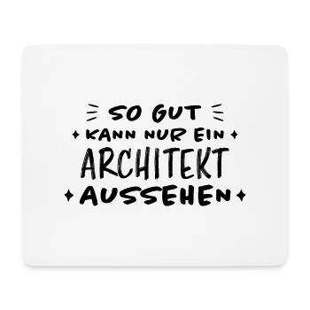 Architekt Spruch Architektur Architekt Geschenk - Mousepad (Querformat) - Weiß - Vorne