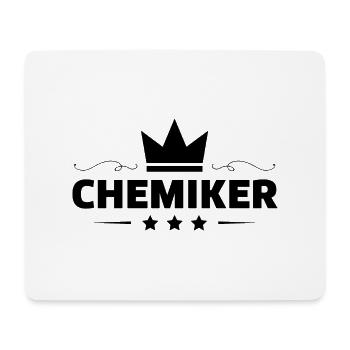 Chemiker Beruf - Mousepad (Querformat) - Weiß - Vorne