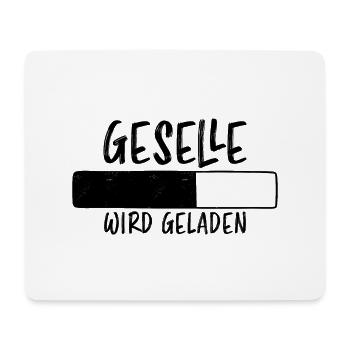 Geselle Spruch Lustiges Gesellenprüfung Geschenk - Mousepad (Querformat) - Weiß - Vorne