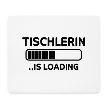 Tischlerin Lustiger Spruch Schreinerin Geschenk - Mousepad (Querformat) - Weiß - Vorne