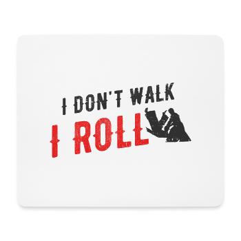BJJ Jiu Jitsu - Mousepad (Querformat) - Weiß - Vorne