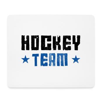 Équipe de hockey - Tapis de souris (format paysage) - blanc - Devant
