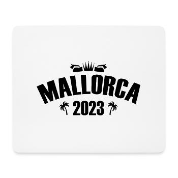 Mallorca 2023 - Mousepad (Querformat) - Weiß - Vorne