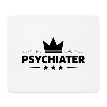 Psychiater Beruf - Mousepad (Querformat) - Weiß - Vorne