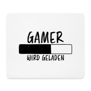 Gamer Spruch Gaming Nerd Lustiges Gamer Geschenk - Mousepad (Querformat) - Weiß - Vorne