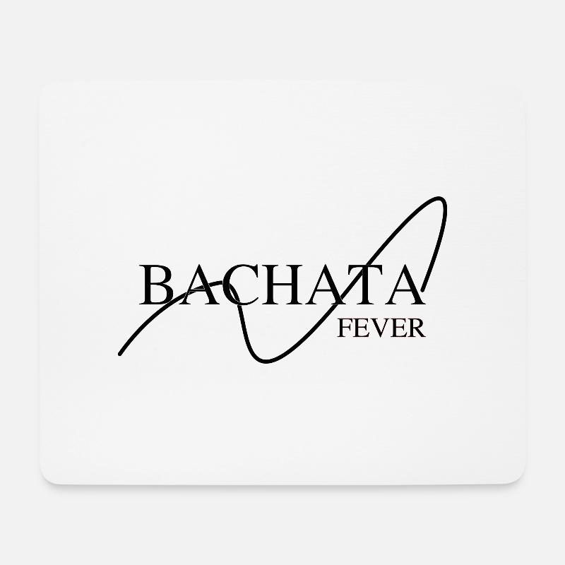 Bachata fever - Mousepad (Querformat) - Weiß