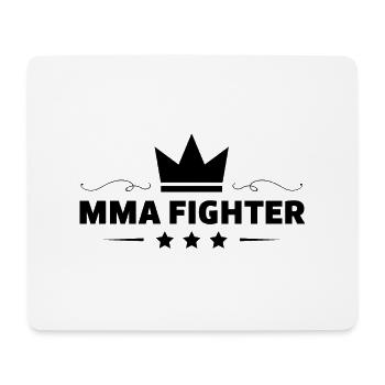 MMA Fighter Mixed Martial Arts - Mousepad (Querformat) - Weiß - Vorne