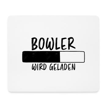 Bowling Spruch Bowlingspieler Fun Bowler Geschenk - Mousepad (Querformat) - Weiß - Vorne