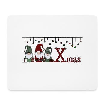 Xmas wichtel - Mouse Pad (horizontal) - white - Front