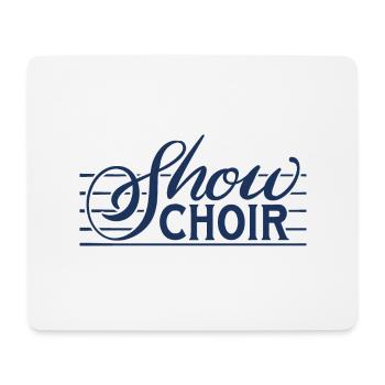 Show Choir Chanteurs de chant choral - Tapis de souris (format paysage) - blanc - Devant