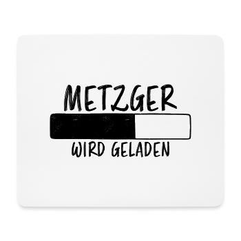Metzger Spruch Fleischer Lustiges Metzger Geschenk - Mousepad (Querformat) - Weiß - Vorne