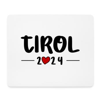Tyrol 2024 Heart Journey - Mouse Pad (horizontal) - white - Front