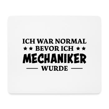Mechaniker Spruch Lustiges Mechaniker Geschenk - Mousepad (Querformat) - Weiß - Vorne
