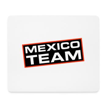 Mexiko Team - Mousepad (Querformat) - Weiß - Vorne
