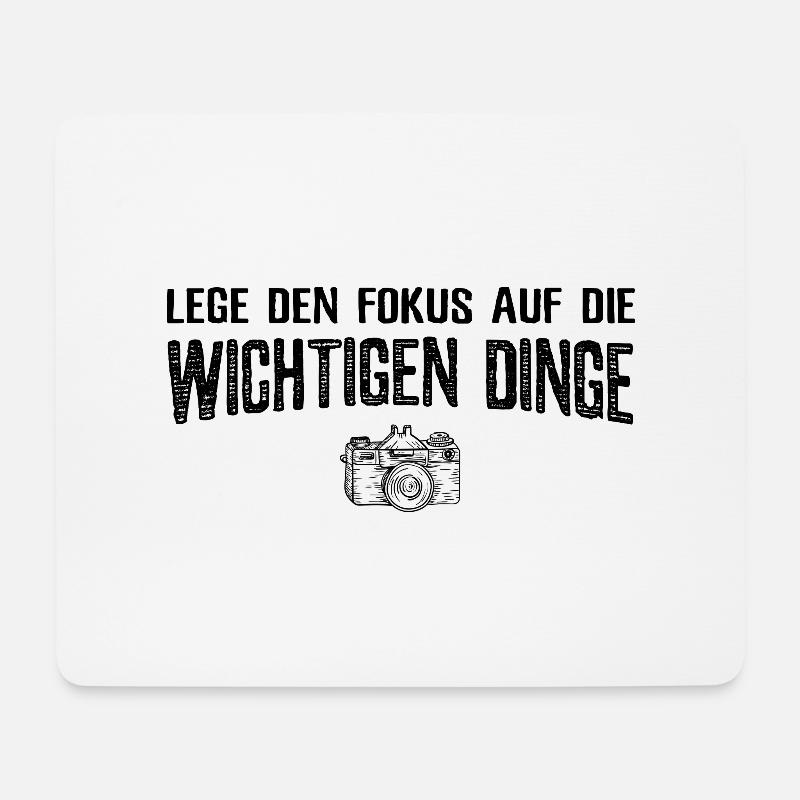 Fotografie - Mousepad (Querformat) - Weiß