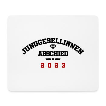 Jga 2023 Junggesellinnenabschied - Mousepad (Querformat) - Weiß - Vorne