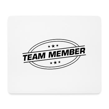 Team Member - Mouse Pad (horizontal) - white - Front
