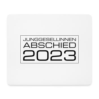 Junggesellinnen Abschied 2023 - Mousepad (Querformat) - Weiß - Vorne