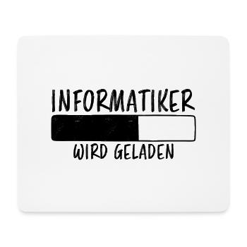 Informatiker Spruch Lustige Programmierer Geschenk - Mousepad (Querformat) - Weiß - Vorne