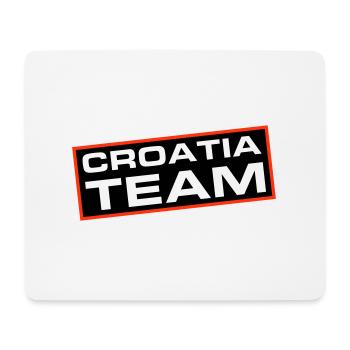 Croatia Team - Mouse Pad (horizontal) - white - Front