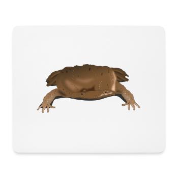 Wabenkröte Frosch Fans und Amphibien Liebhaber - Mousepad (Querformat) - Weiß - Vorne