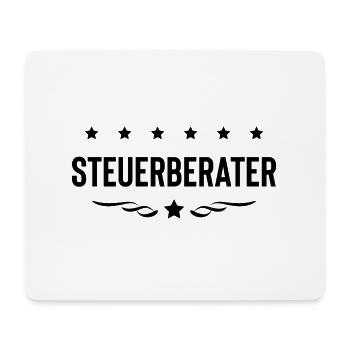 Steuerberater Beruf - Mousepad (Querformat) - Weiß - Vorne