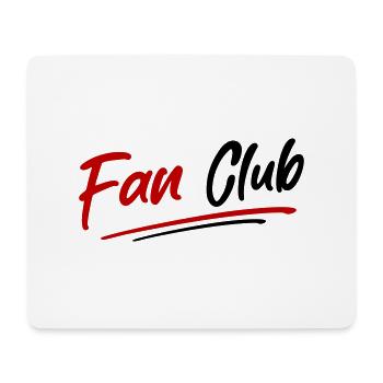 Membre du Fan Club - Tapis de souris (format paysage) - blanc - Devant
