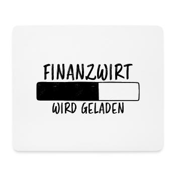 Finanzwirt Spruch Job Lustiges Finanzwirt Geschenk - Mousepad (Querformat) - Weiß - Vorne
