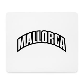 Mallorca Font - Mouse Pad (horizontal) - white - Front