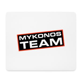 Mykonos Team - Mousepad (Querformat) - Weiß - Vorne