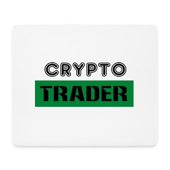 Bitcoin Trading Crypto Aktien - Mousepad (Querformat) - Weiß - Vorne