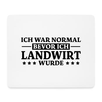 Landwirt Spruch Traktor Lustiges Landwirt Geschenk - Mousepad (Querformat) - Weiß - Vorne