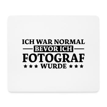 Fotograf Spruch Foto Lustiges Fotograf Geschenk - Mousepad (Querformat) - Weiß - Vorne