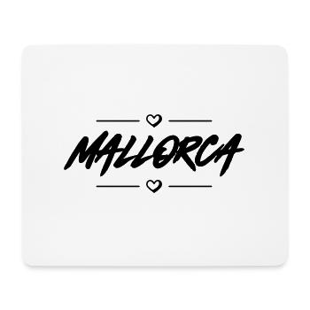 Majorca Heart - Mouse Pad (horizontal) - white - Front