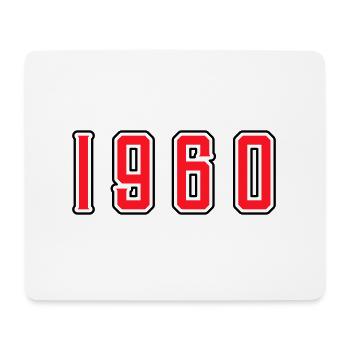 1960 Jahr Geburtstag - Mousepad (Querformat) - Weiß - Vorne