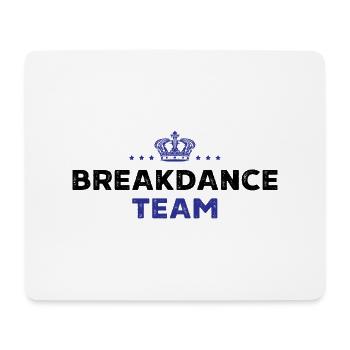 Équipe de breakdance - Tapis de souris (format paysage) - blanc - Devant