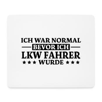 LKW Fahrer Spruch Job Lustiges LKW Fahrer Geschenk - Mousepad (Querformat) - Weiß - Vorne