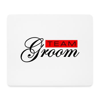 Team Groom Wedding - Mouse Pad (horizontal) - white - Front