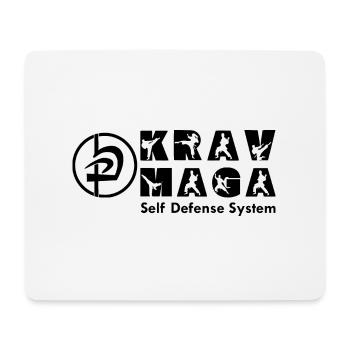 Krav Maga self-defense Fight Sport Kampfsport - Mousepad (Querformat) - Weiß - Vorne
