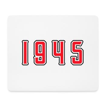 1945 year birthday - Mouse Pad (horizontal) - white - Front