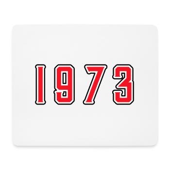 1973 Jahr Geburtstag - Mousepad (Querformat) - Weiß - Vorne