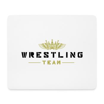 Wrestling Team - Mousepad (Querformat) - Weiß - Vorne
