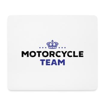 Motorcycle Team - Mousepad (Querformat) - Weiß - Vorne