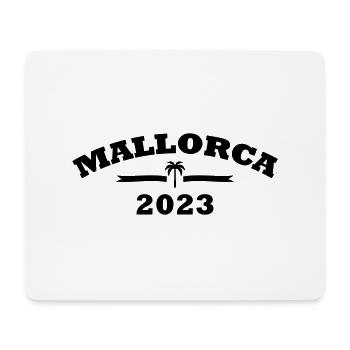 Mallorca 2023 - Mousepad (Querformat) - Weiß - Vorne