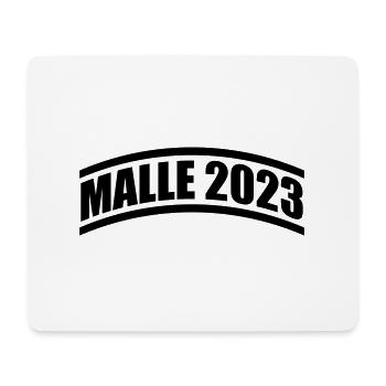Malle 2023 - Mouse Pad (horizontal) - white - Front