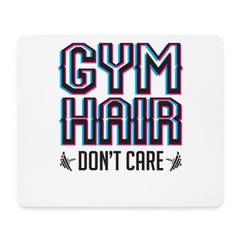 Cadeau de remise en forme drôle pour cheveux fitness - Tapis de souris (format paysage) - blanc - Devant
