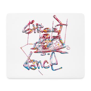 Graffiti-Stil Splash Hip Hop Farben Malfarbe - Mousepad (Querformat) - Weiß - Vorne