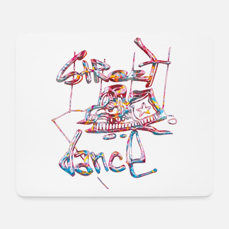 Graffiti style Splash hip hop colors painter color - Mouse Pad (horizontal) - white