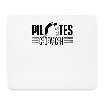 Pilates entraîneur entraînement d’entraînement sort cours d’entraînement - Tapis de souris (format paysage) - blanc - Devant